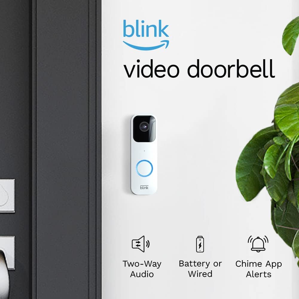 Video Doorbell | Two-Way Audio, HD Video, Motion and Chime App Alerts and Alexa Enabled — Wired or Wire-Free 